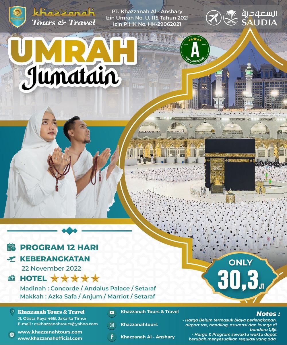 Biaya Umroh Dan Haji Plus Halal Tour  Melayani Wilayah Kemayoran Jakarta Pusat