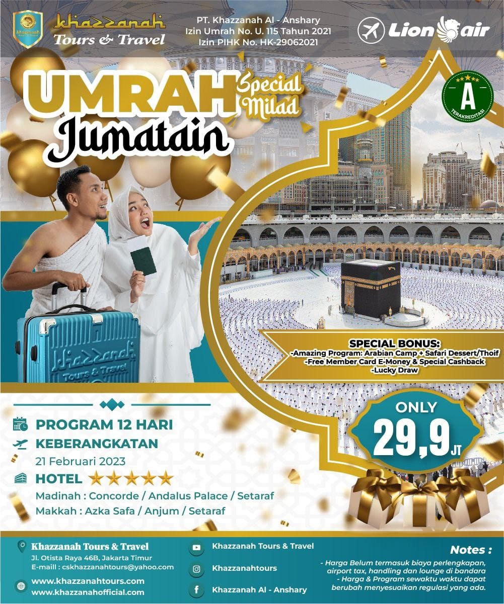 Biaya Umroh Dan Haji Ramadhan  Melayani Wilayah Pademangan Jakarta Utara